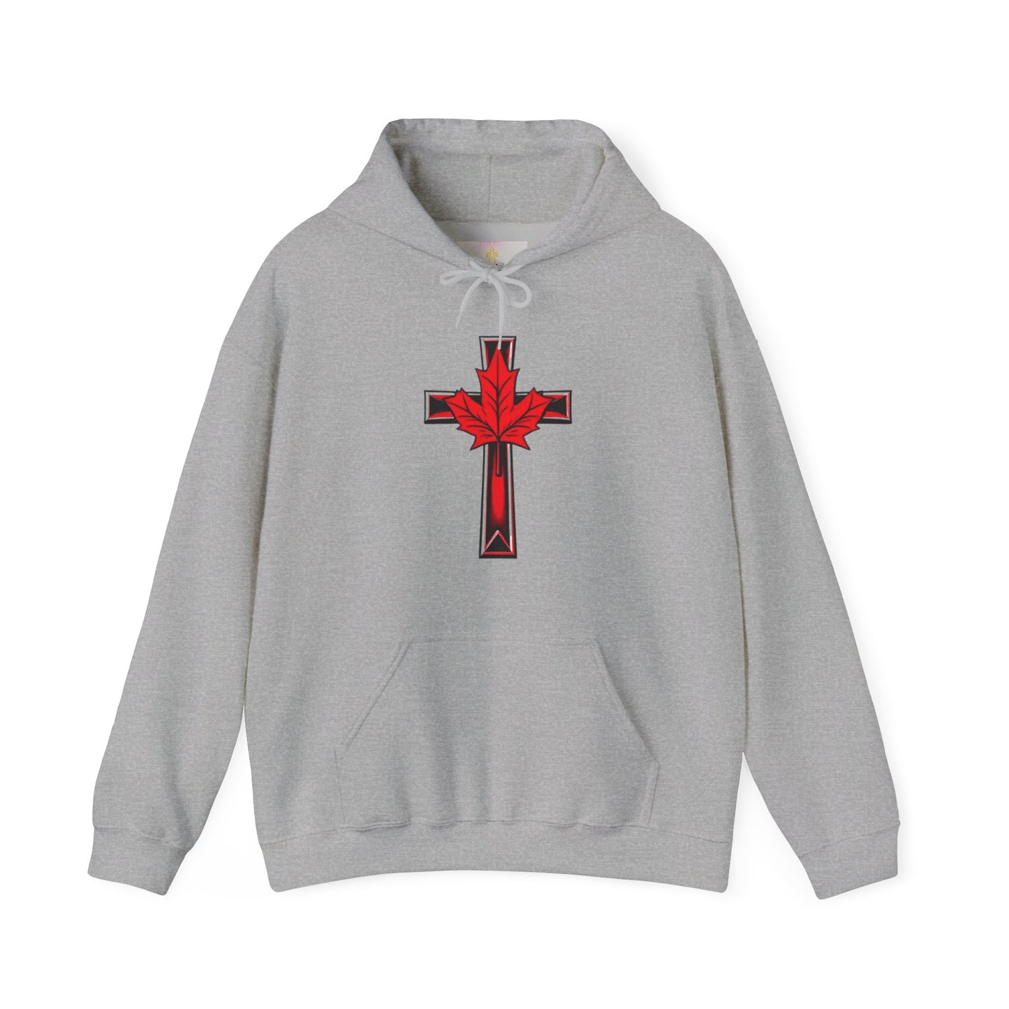 Women’s Hoodie with Maple Leaf Cross Design