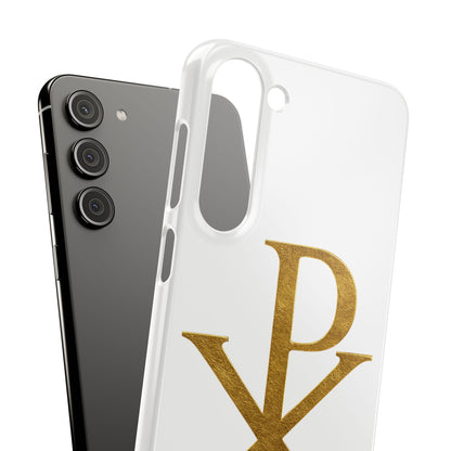 White Chi Rho Snap Case for Samsung – Guiding Light