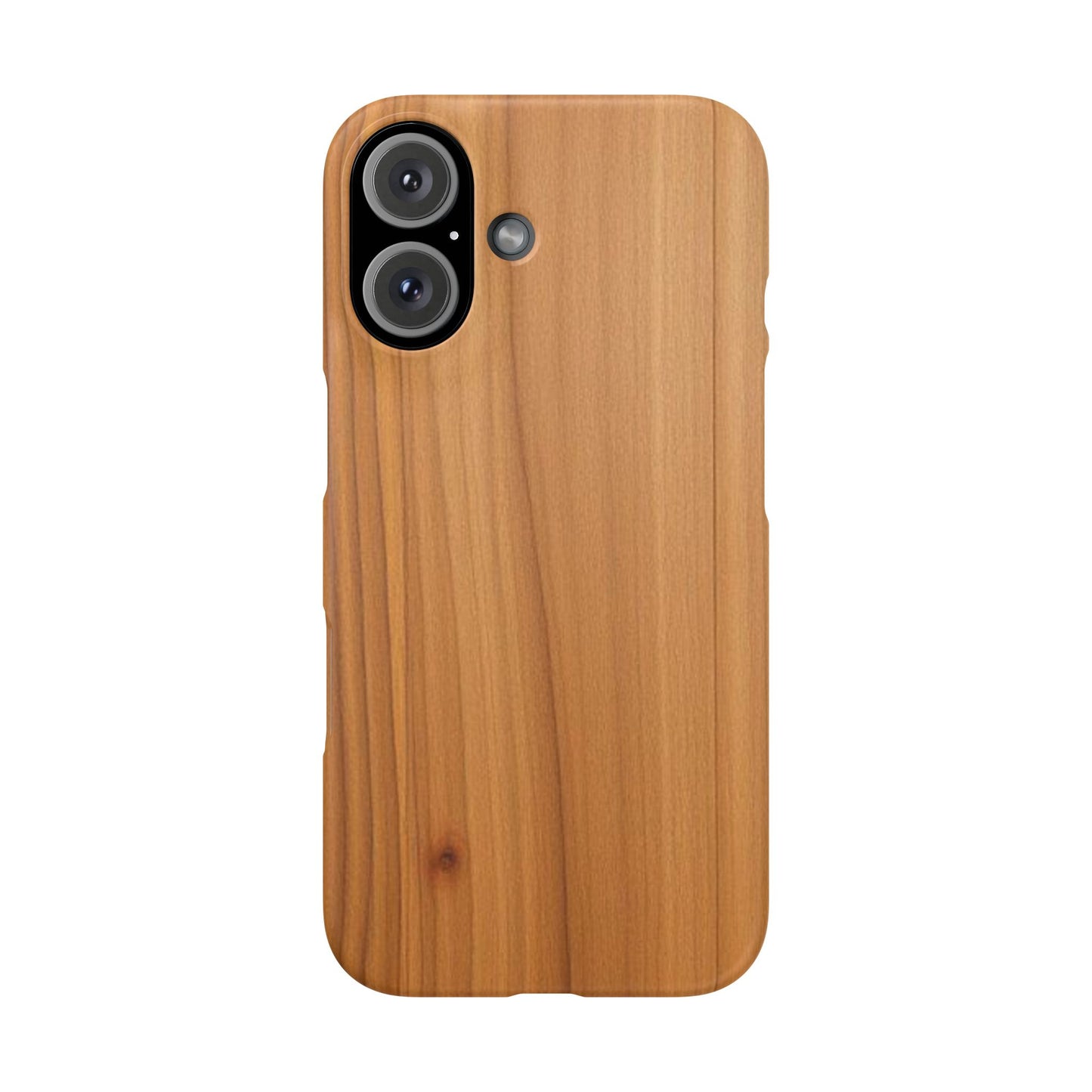 Natural Wood Grain iPhone Snap Case