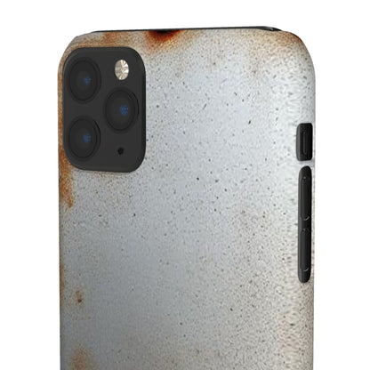Old Steel Finish iPhone Snap Case