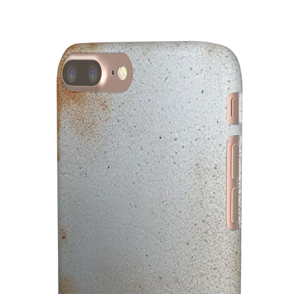 Old Steel Finish iPhone Snap Case