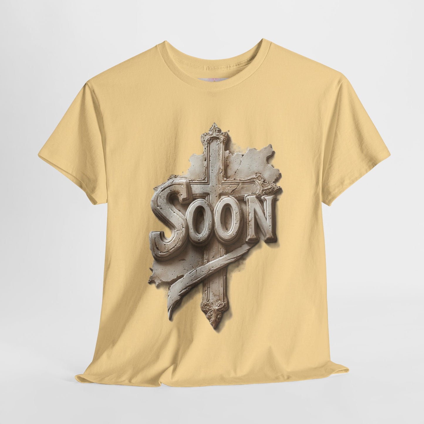 “Soon” Cross Christian T-Shirt – Bold Witness of Faith