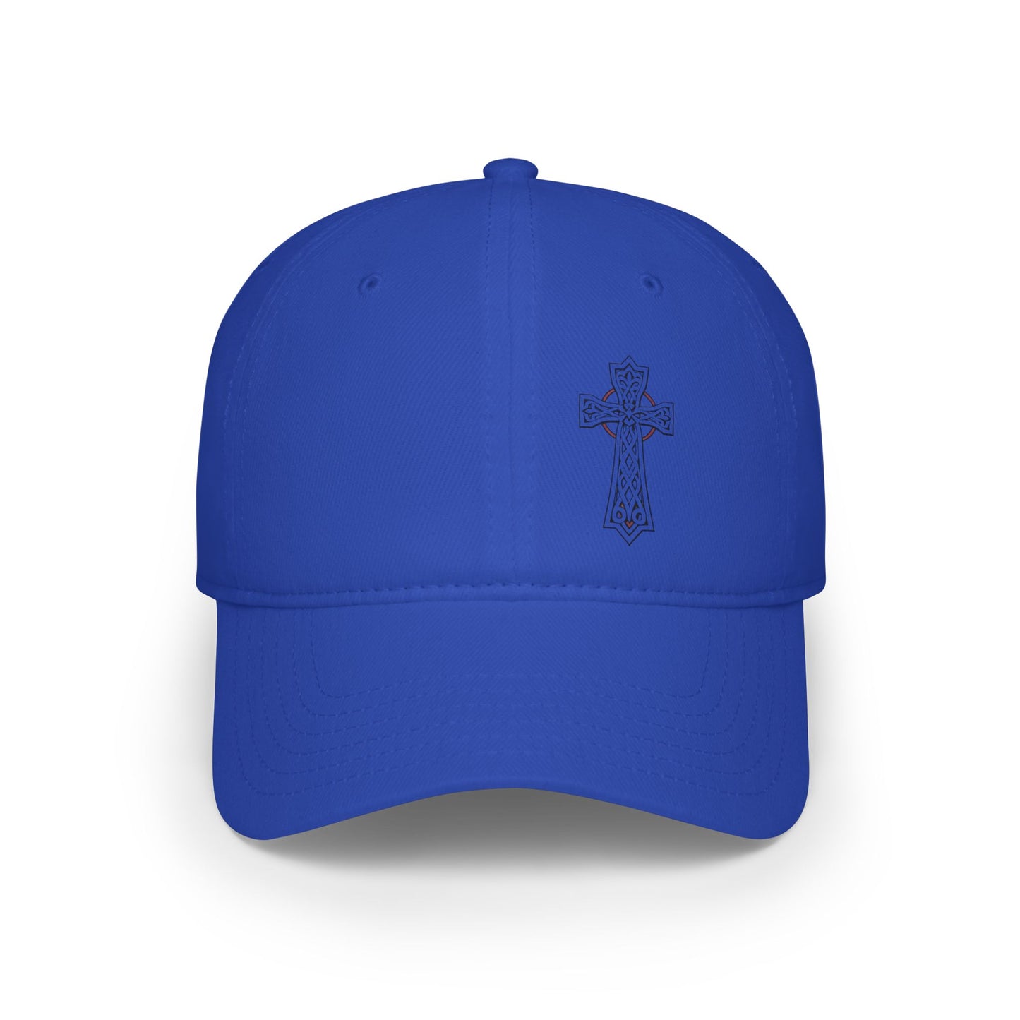 Celtic Cross Christian Low Profile Baseball Cap – Faith-Inspired Embroidered Hat