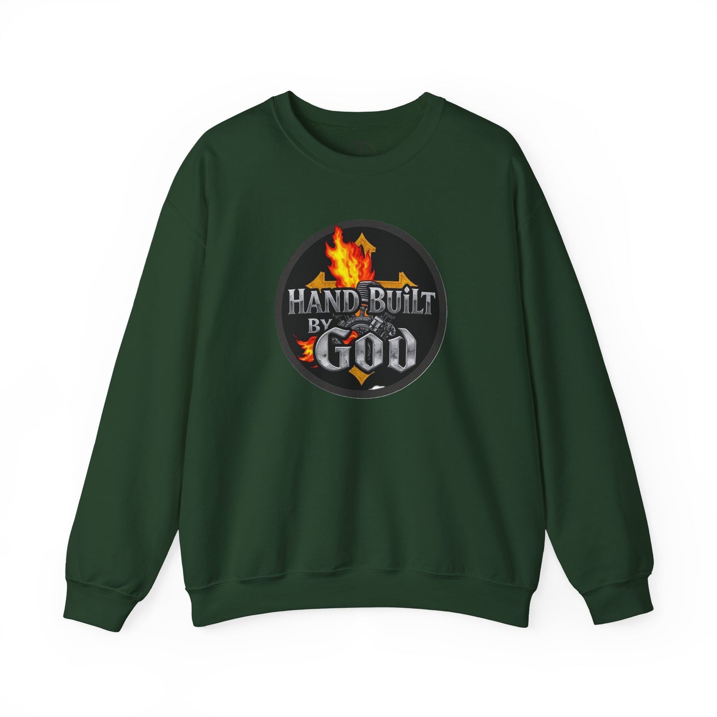 Hand Built by God - Men's Christian Sweatshirt