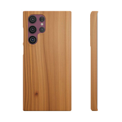 Natural Wood Grain Samsung Snap Case