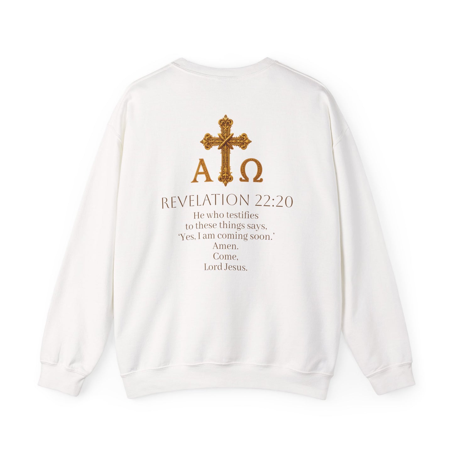 “Soon” Cross Women’s Sweatshirt – Wrapped in Hope