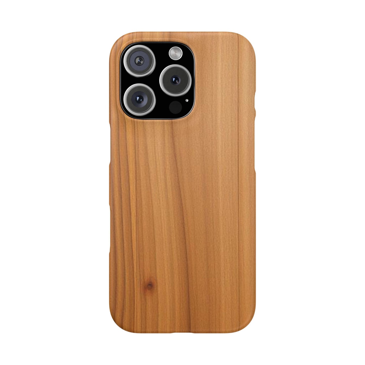 Natural Wood Grain iPhone Snap Case
