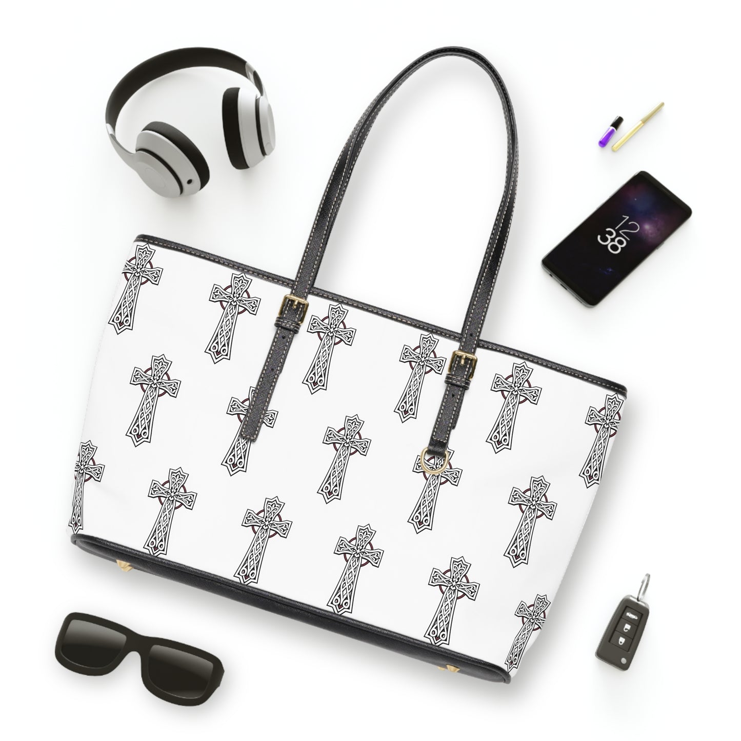 Celtic Cross Women’s Shoulder Bag – Faith and Heritage United