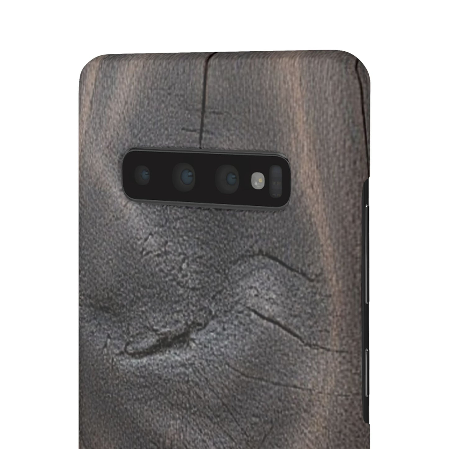 Dark Wood Grain Samsung Snap Case