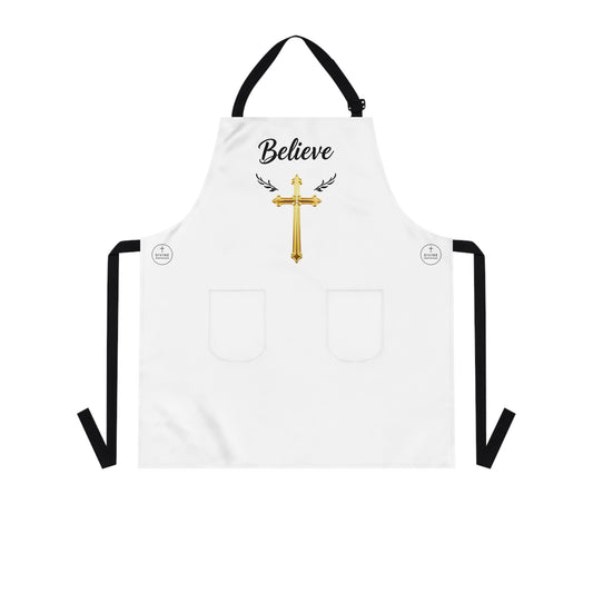 Believe Christian Kitchen Apron