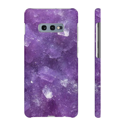 Amethyst Crystal Finish Samsung Snap Case