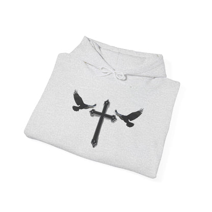 Servants of the Storm – Cross & Crows Men’s Hoodie