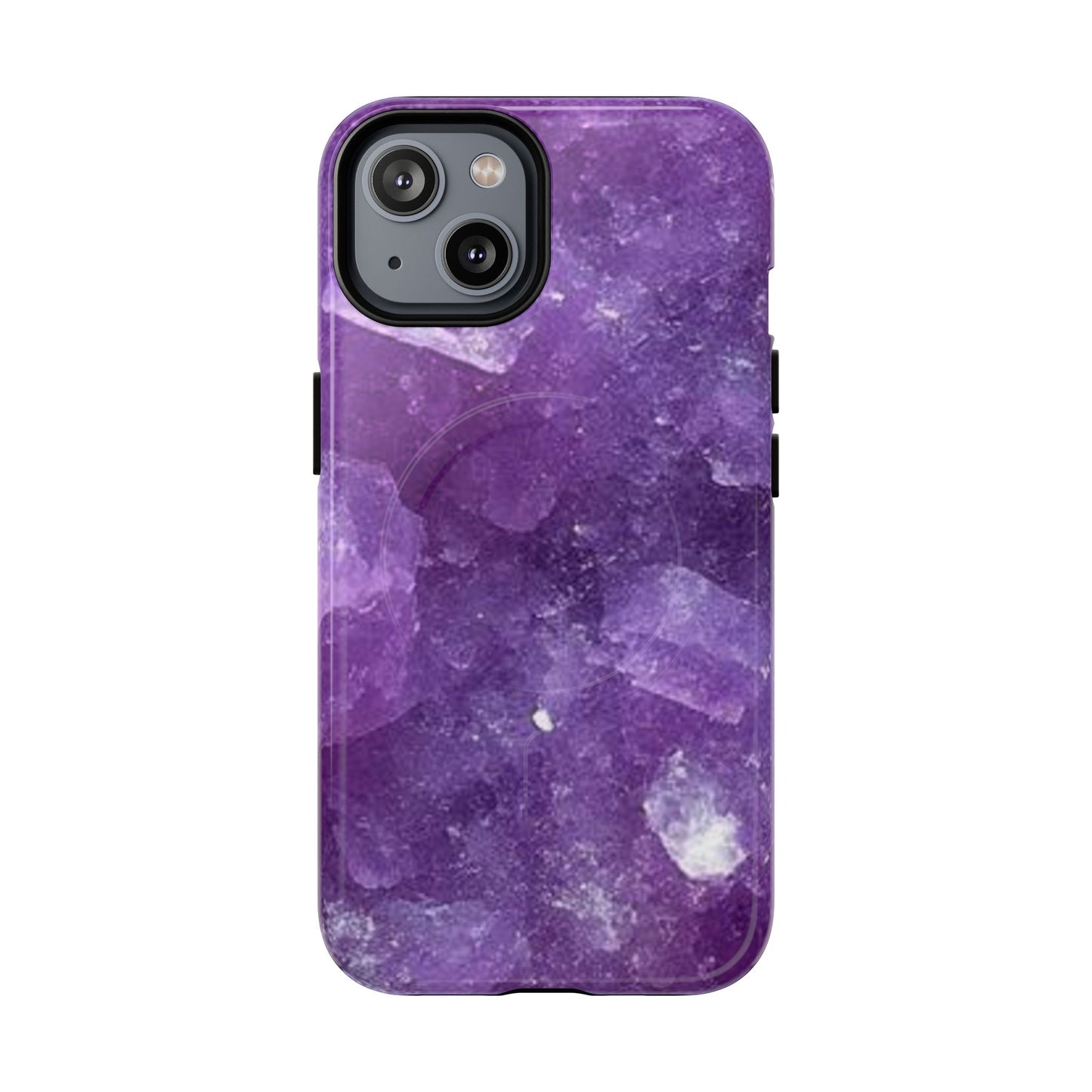 Spiritually Refined – Amethyst Crystal iPhone Magnetic Tough Case