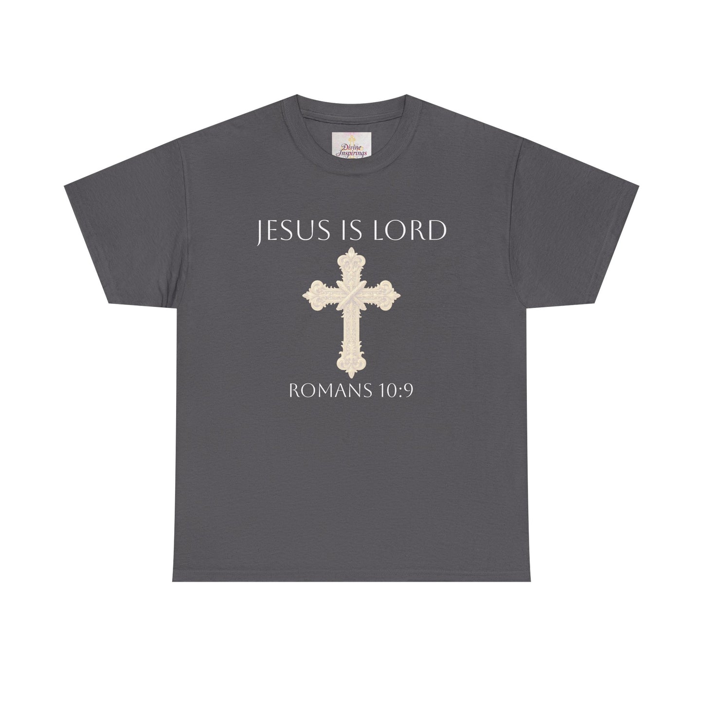Jesus is Lord - Christian Women's Tee (White Lettering)