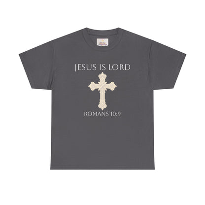 Jesus is Lord - Christian Women's Tee (White Lettering)