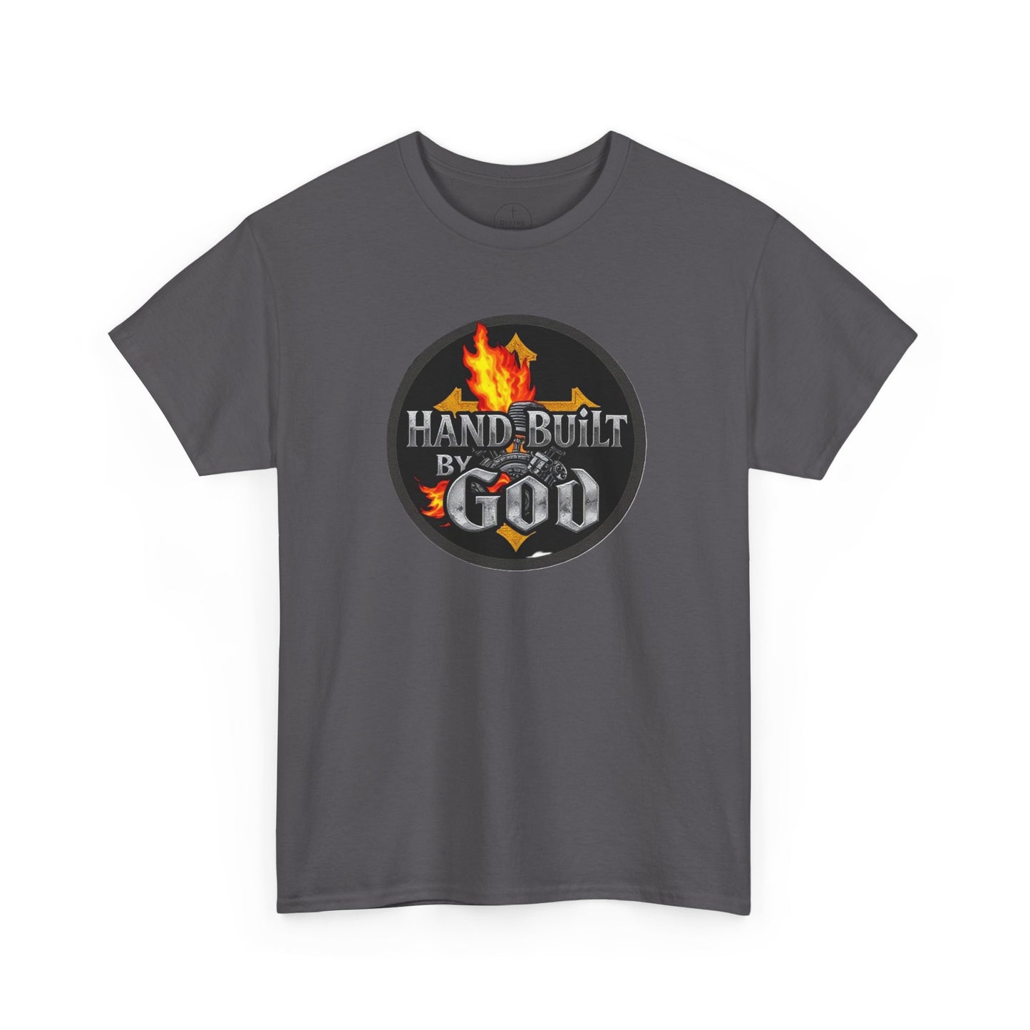 Hand Built By God - Men's Christian T-Shirt