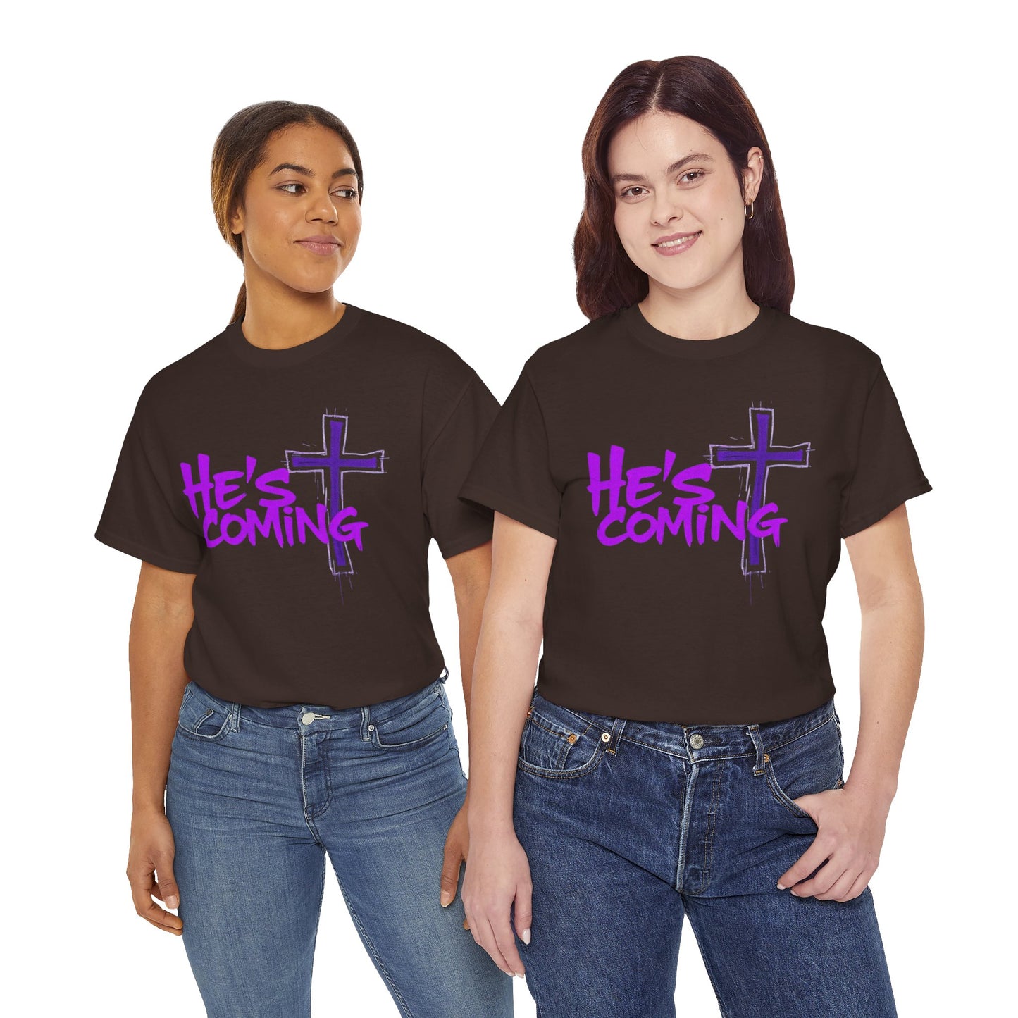 He’s Coming - Bold Christian T-Shirt
