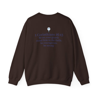 FAITH & Strength – Men’s Scripture Sweatshirt
