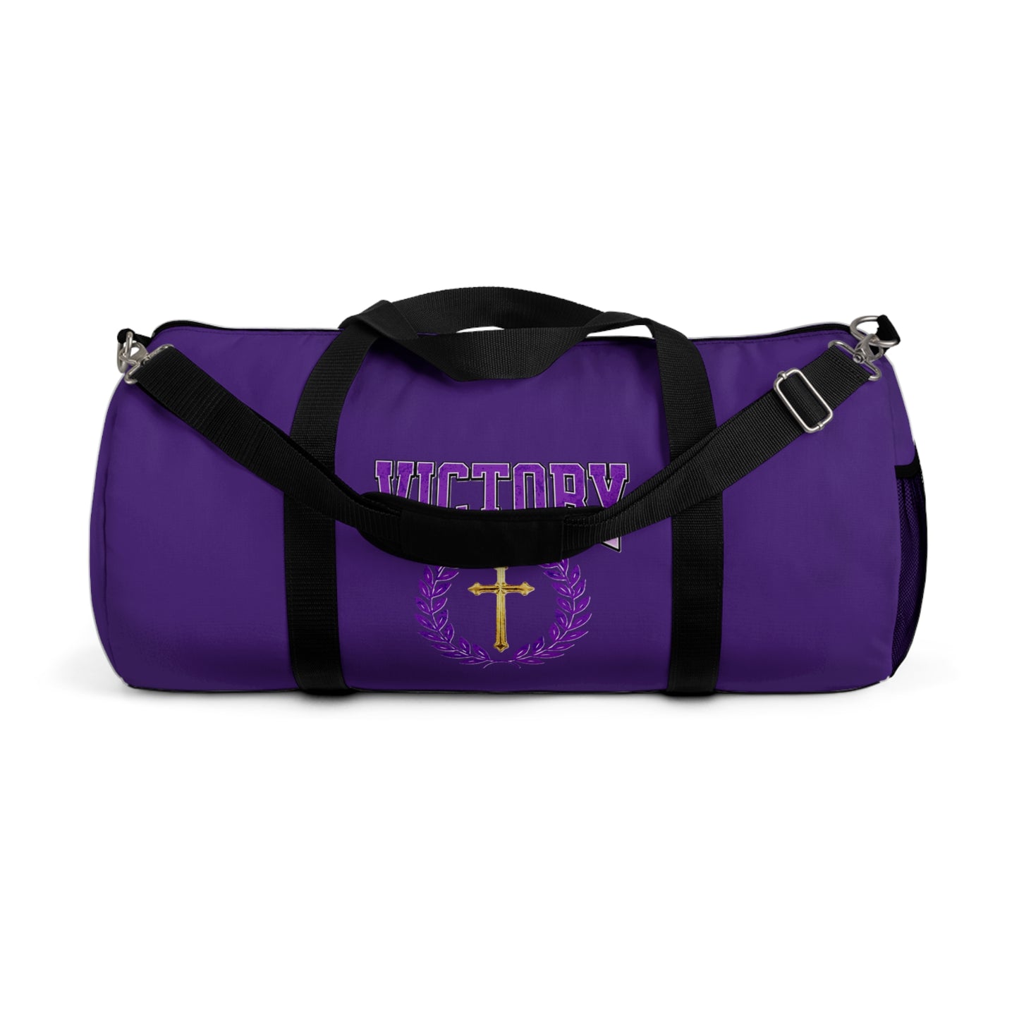 Victory in Every Step in Purple – Duffel Bag