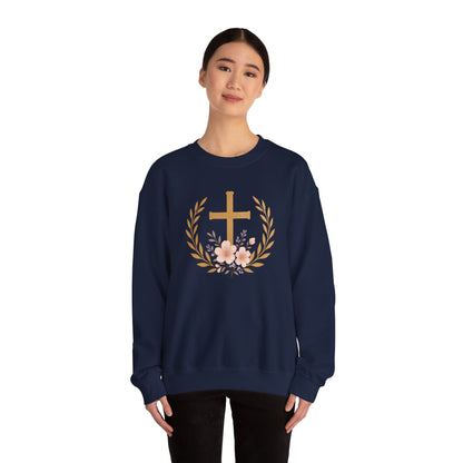 Crowned in Grace – Women’s Christian Sweatshirt
