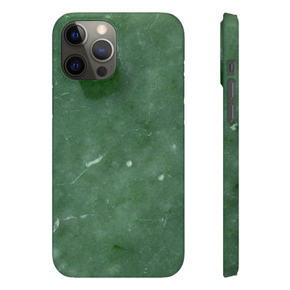 Jade Stone Finish iPhone Snap Case