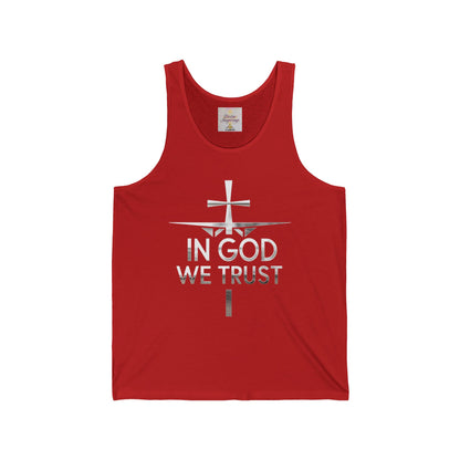 In God We Trust (Silver Edition) - Women’s Christian Tank Top