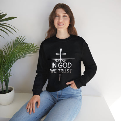 In God We Trust (Silver Ed) -  Women’s Christian Sweatshirt