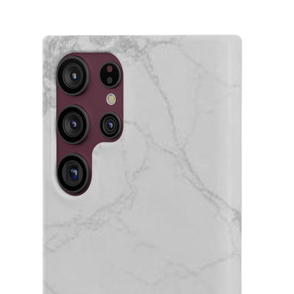 Marble Finish Samsung Snap Case