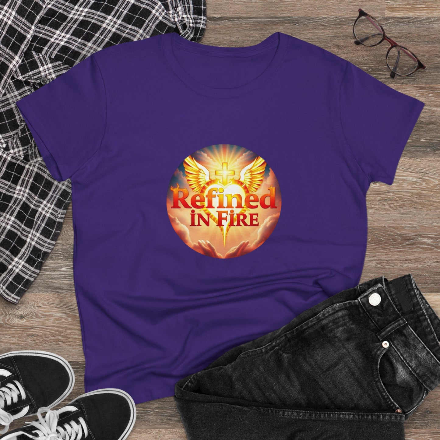 Refined in Fire – Women’s Tee of Inner Strength