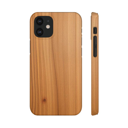 Natural Wood Grain iPhone Snap Case