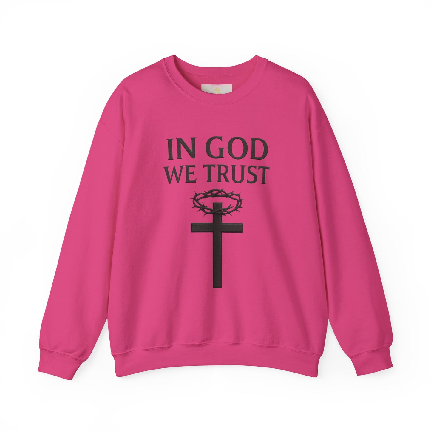 Fearless Faith – In God We Trust Women’s Christian Sweatshirt
