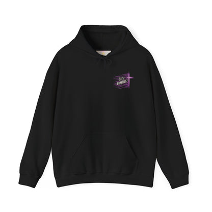 He's Coming – Women’s Christian Hoodie with Cross
