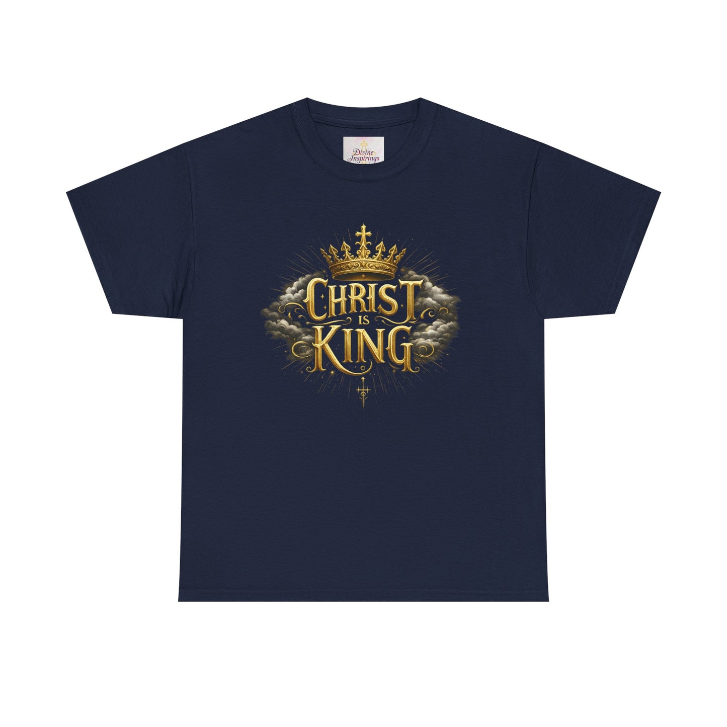 Christ is King Crowned - Women's Christian T-Shirt