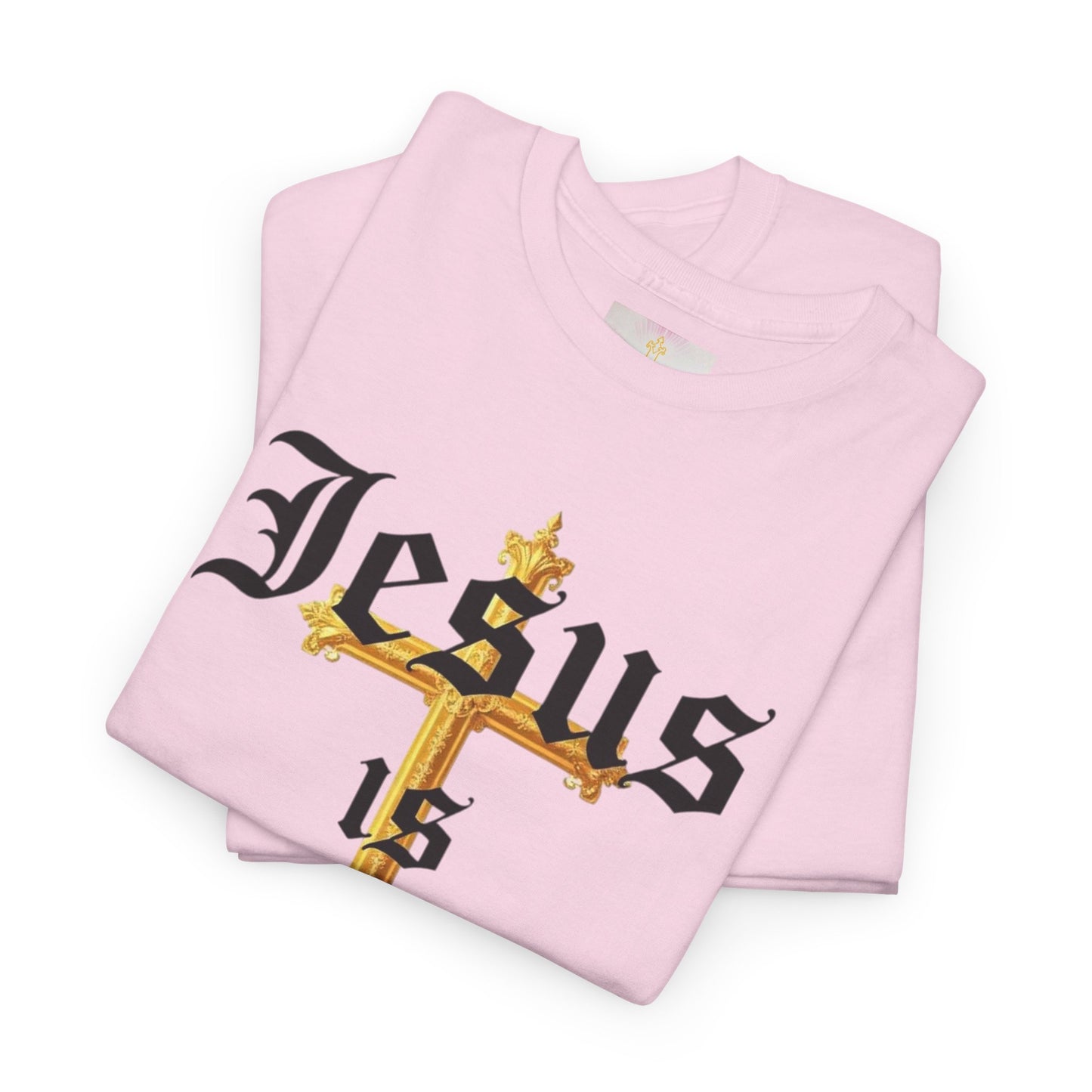 Jesus is Lord with Cross - Women's Christian T-Shirt