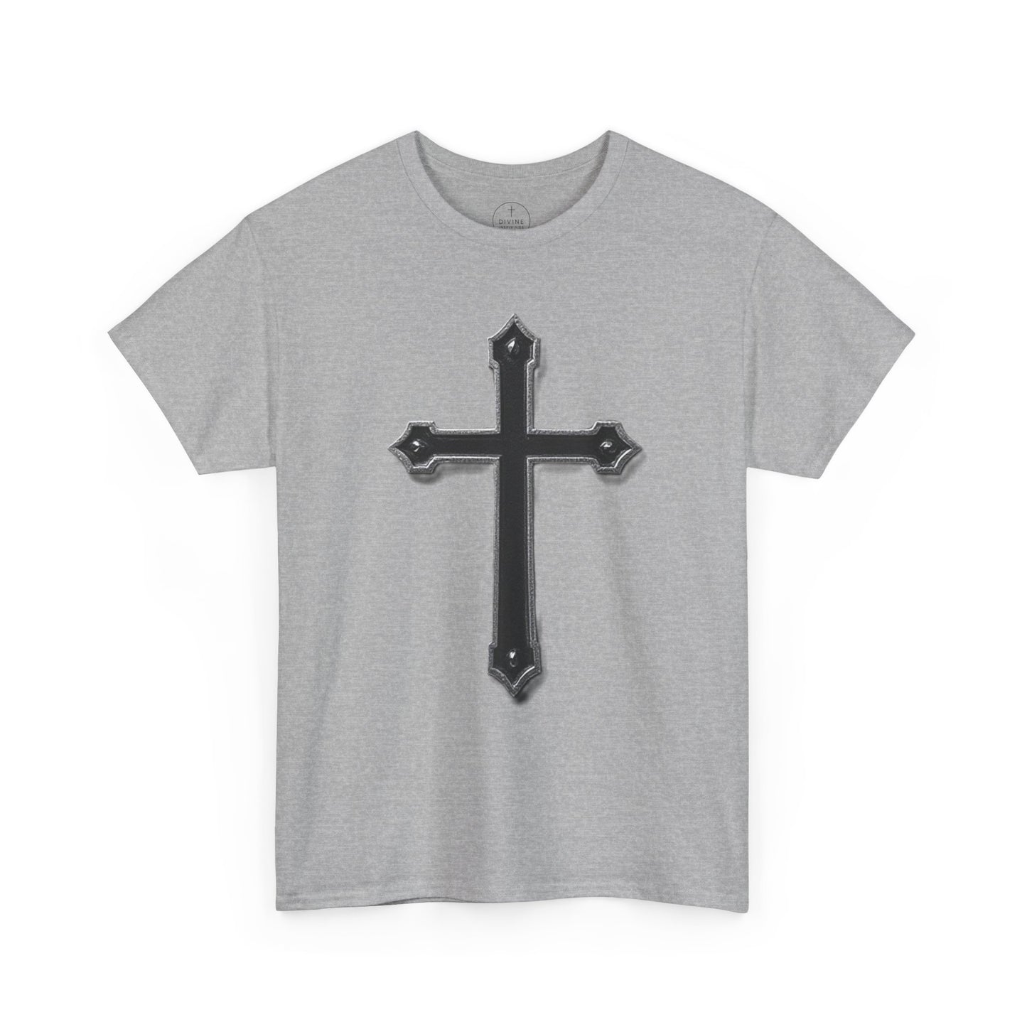 Black Cross Men’s Christian T-Shirt