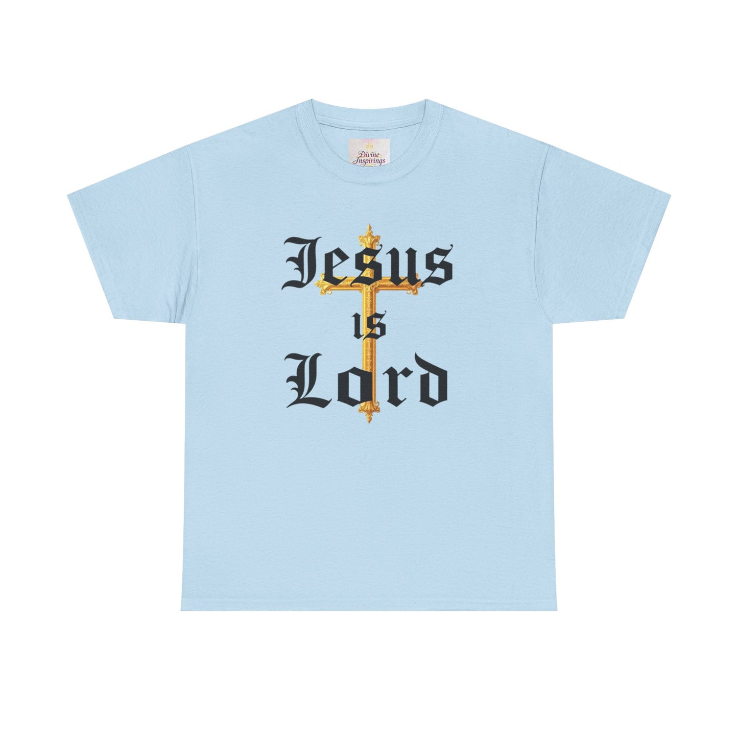 Jesus is Lord with Cross - Women's Christian T-Shirt