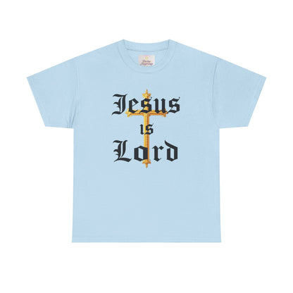 Jesus is Lord with Cross - Women's Christian T-Shirt