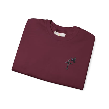 God’s Grace: Cross & Ravens Women's Sweatshirt