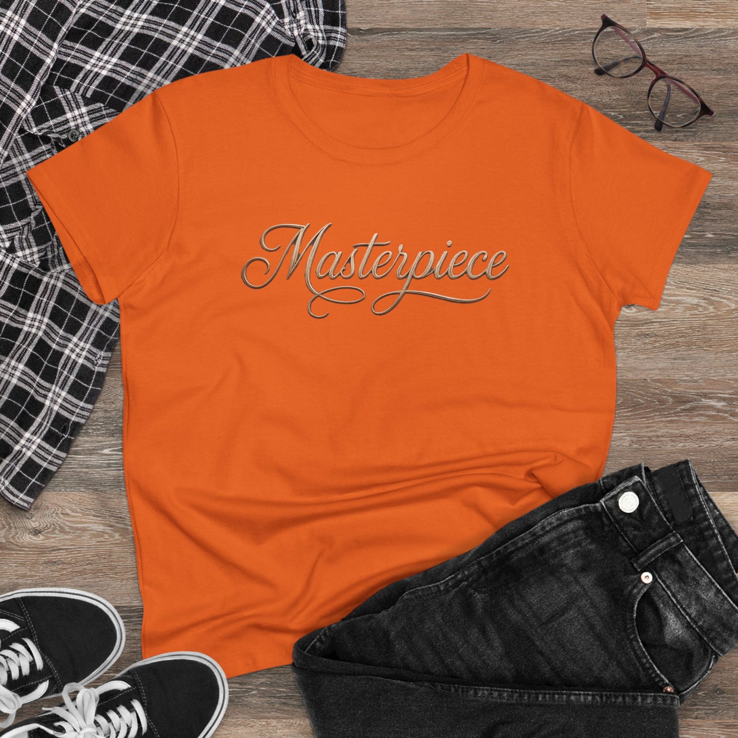 Masterpiece Signature Women’s T-Shirt – Inspirational Christian Faith Apparel