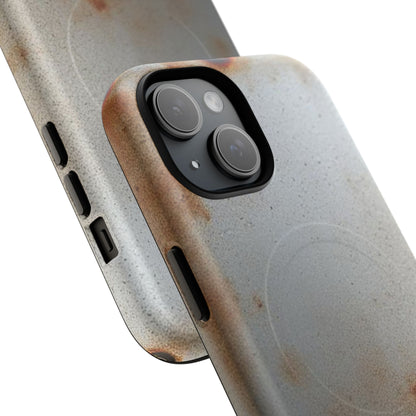 Enduring Faith – Old Metal Finish iPhone Magnetic Tough Case