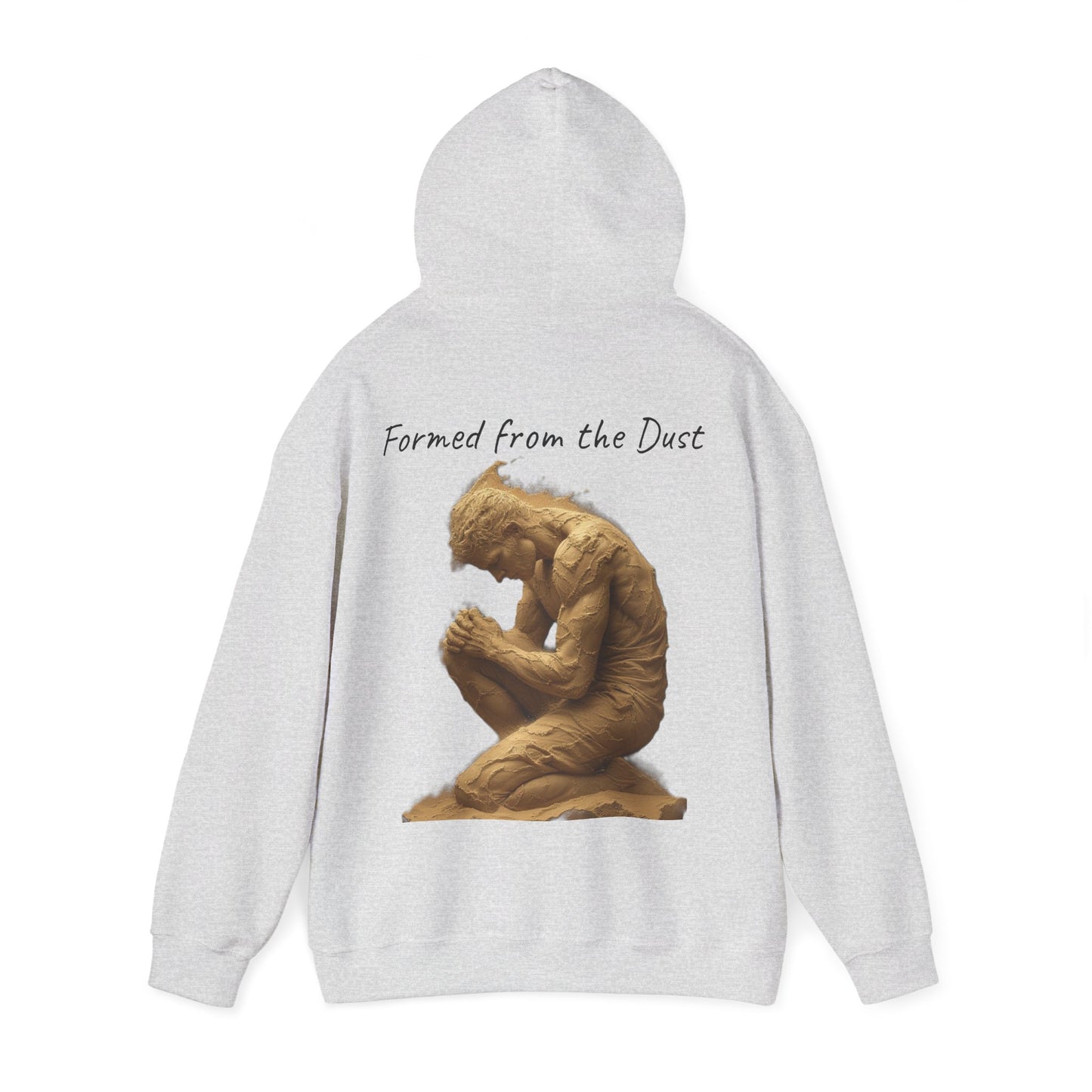 Formed from the Dust | Men’s Christian Hoodie with Genesis 2:7