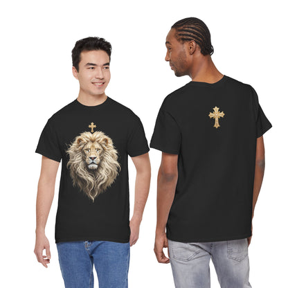 Christ the King (Lion of Judah) — Men's Christian T-Shirt