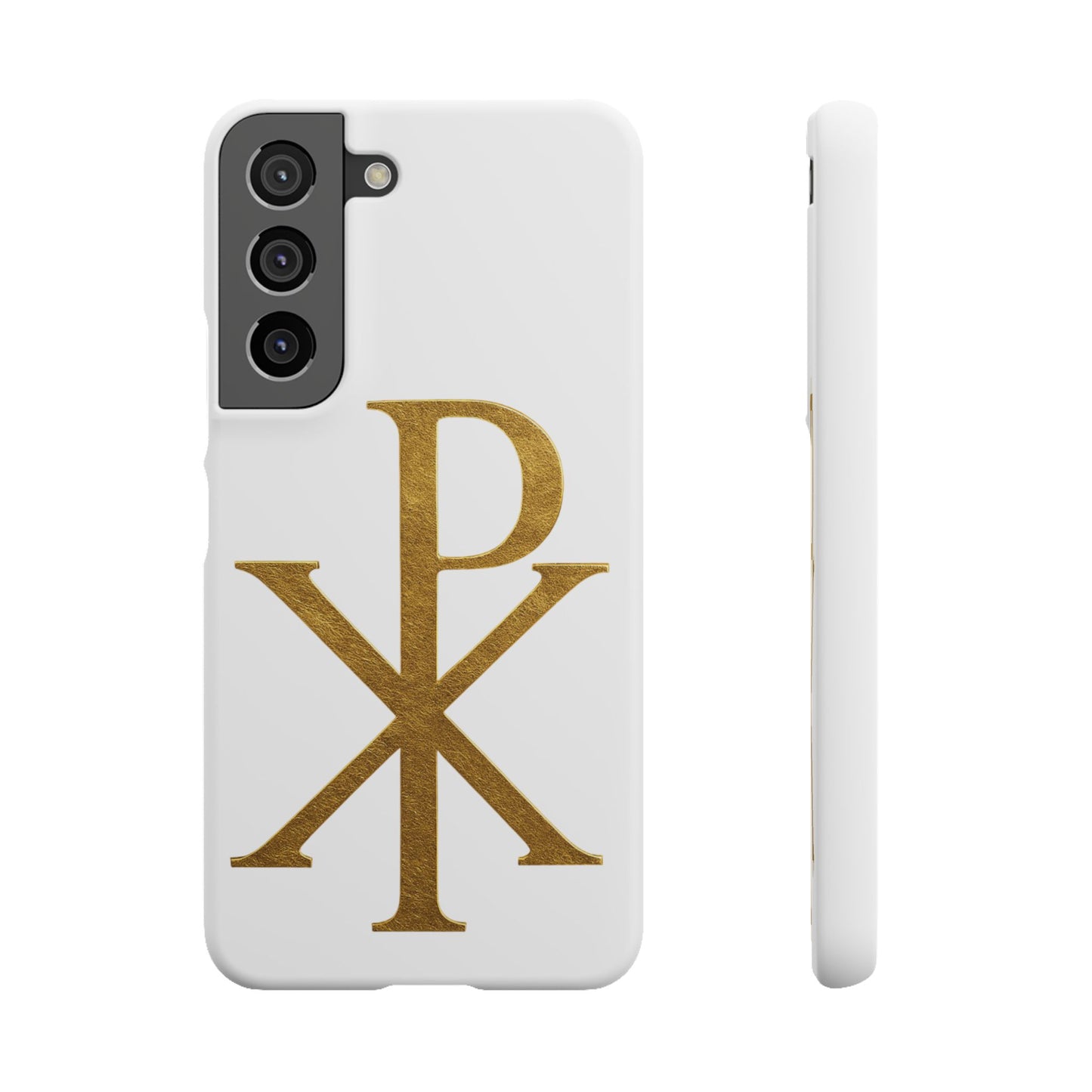White Chi Rho Snap Case for Samsung – Guiding Light