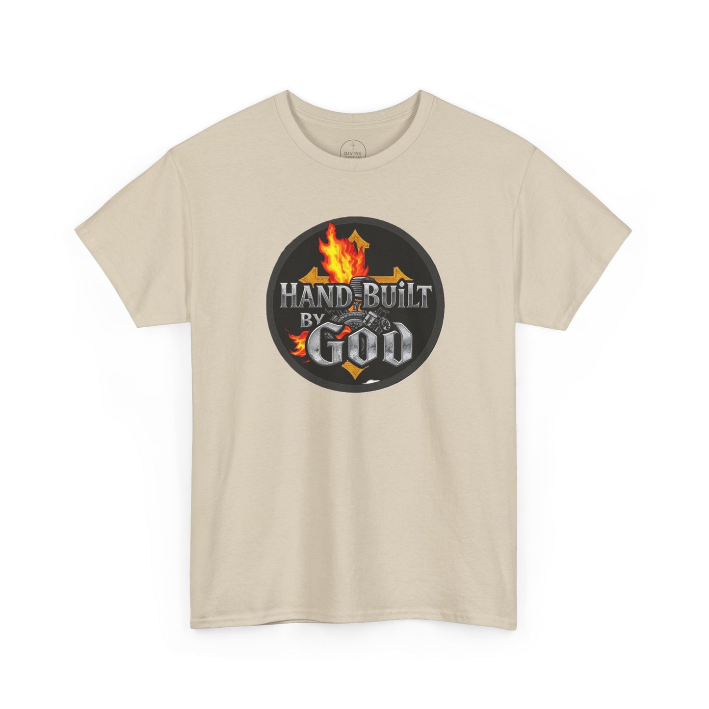 Hand Built By God - Men's Christian T-Shirt