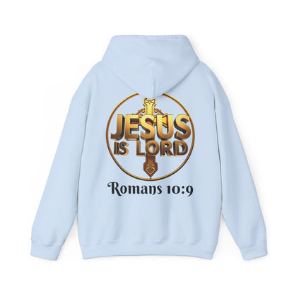 Jesus Is Lord Christian Hoodie – Women’s Bold Faith Streetwear (Dark Lettering)