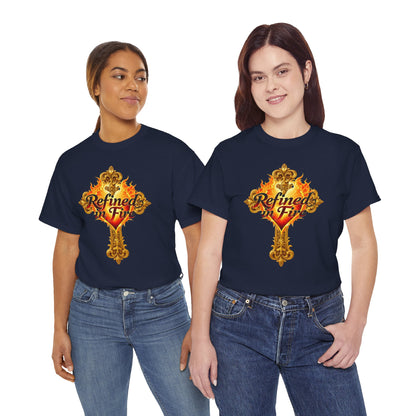 Refined in Fire — Women's Ornate Christian T-Shirt