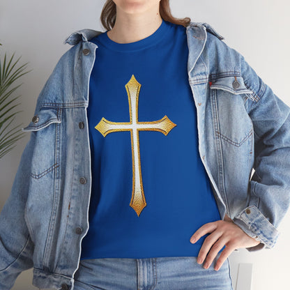 Gold Cross Tee – Women's Christian Apparel