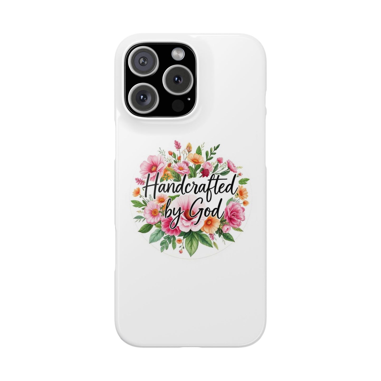 Handcrafted by God Snap Case for iPhone – Fearfully & Wonderfully Made