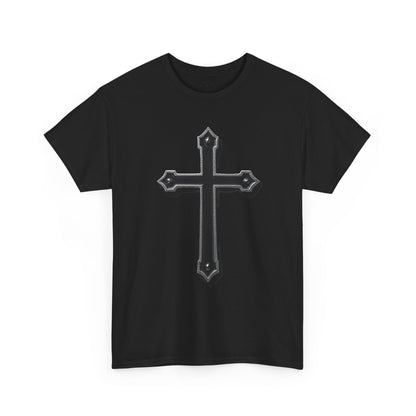 Black Cross Men’s Christian T-Shirt