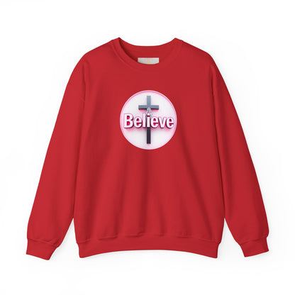 Believe | Women’s Christian Sweatshirt with John 11:40